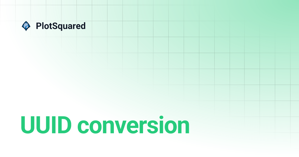 UUID conversion PlotSquared